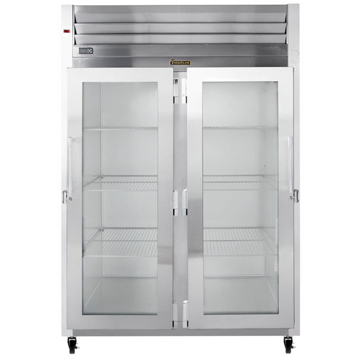 Traulsen G21011 52.13-Inch Reach-In Glass Door Refrigerator — 2 Doors