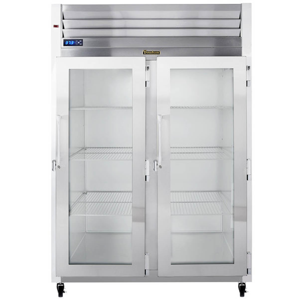 Traulsen G21012-032 52.13-Inch Reach-In Glass Door Refrigerator — 2 Doors