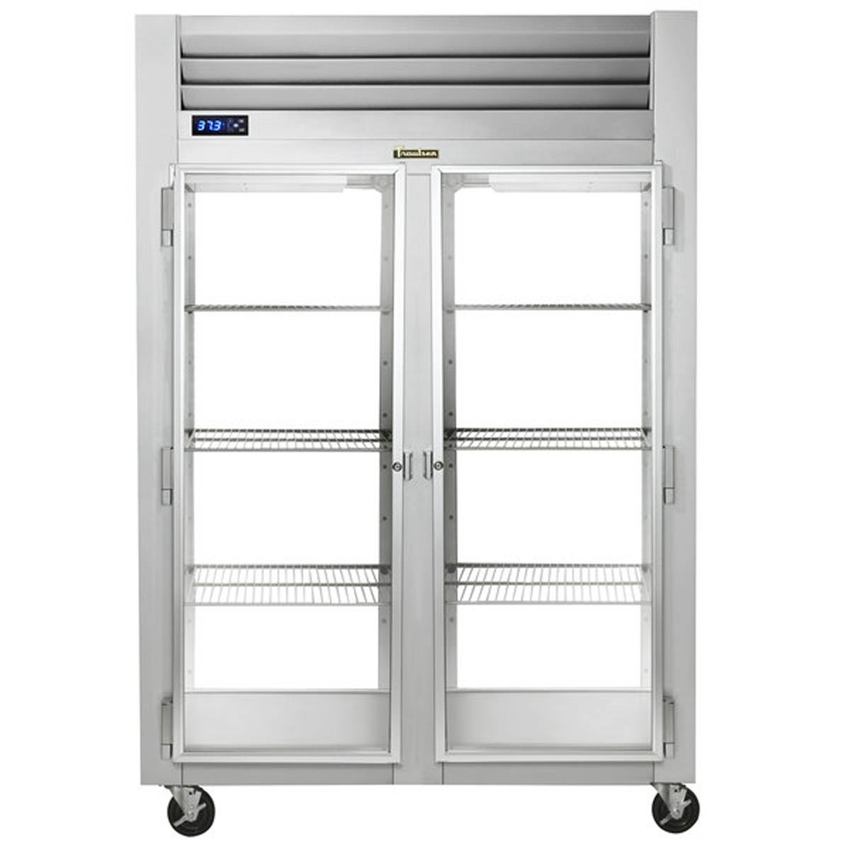 Traulsen G21014P 52.13-Inch Pass-Thru Glass Door Refrigerator — 4 Doors