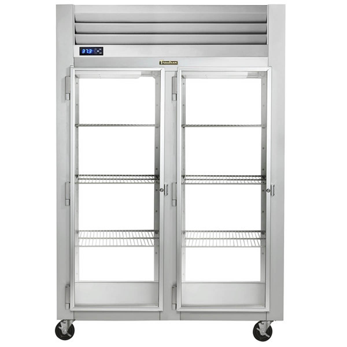 Traulsen G21015P 52.13-Inch Pass-Thru Glass Door Refrigerator — 4 Doors