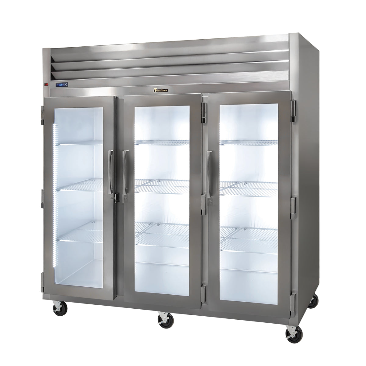 Traulsen G32010-043 3-Section Glass Door Merchandiser Refrigerator
