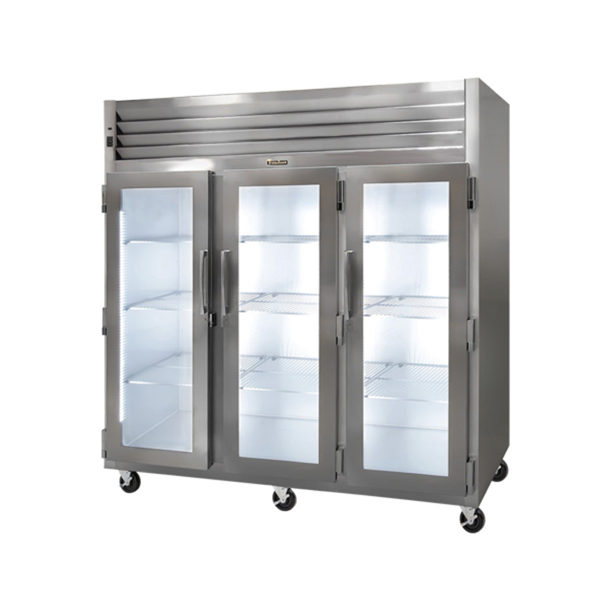 Traulsen G33010-053 76.31-Inch Reach-In Glass Door Freezer — 3 Doors