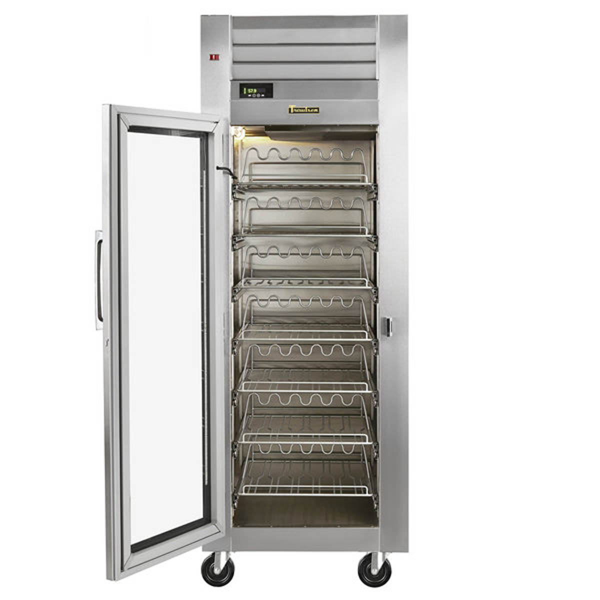 Traulsen RH126W-WR01 Wine Refrigerator, Left-Hinged Glass Door, Up to 77 Bottles