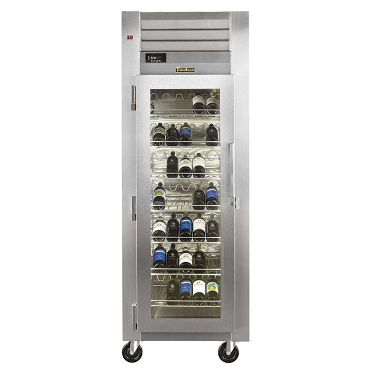 Traulsen RH126W-WR01 Wine Refrigerator, Left-Hinged Glass Door, Up to 77 Bottles