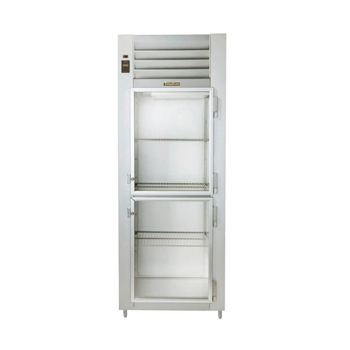Traulsen RHT132N-HHG 26.38-Inch Reach-In Remote Glass Door Refrigerator — 2 Doors