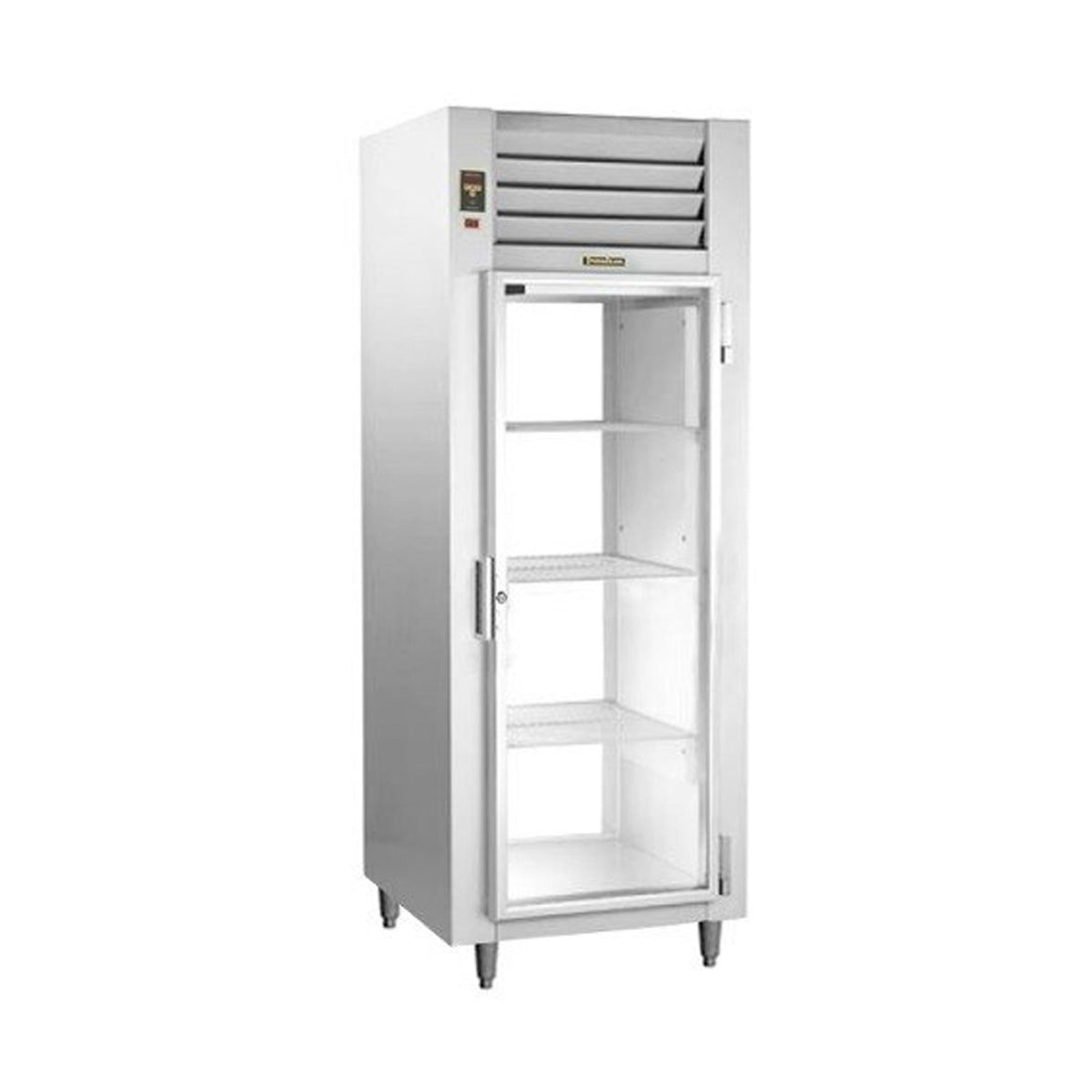 Traulsen RHT132NP-FHG 26.38-Inch Pass-Thru Remote Glass Door Refrigerator — 2 Doors