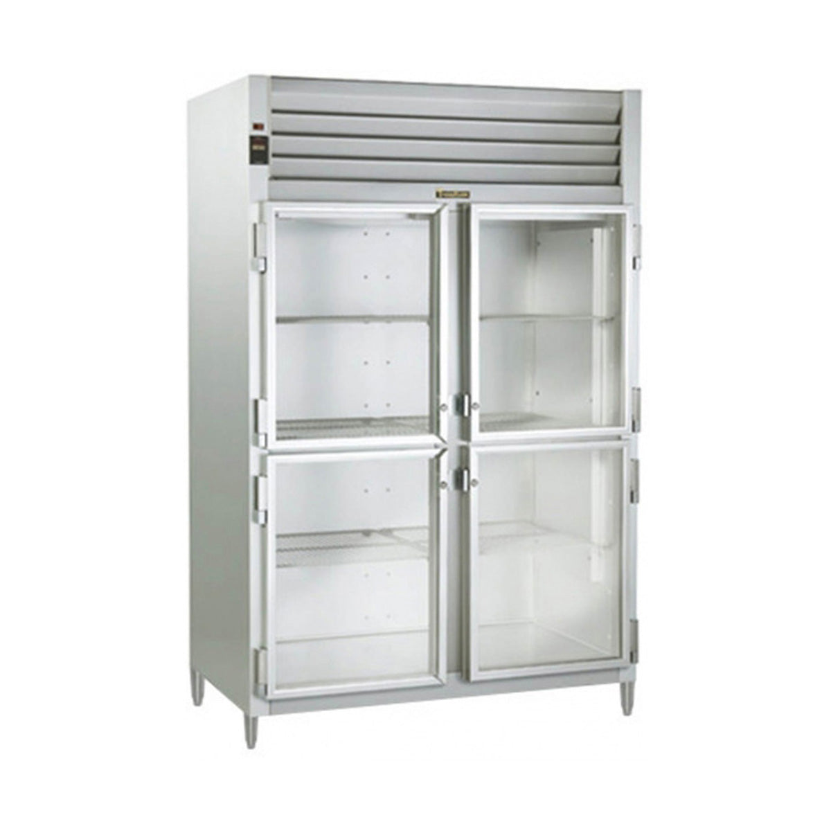 Traulsen RHT226W-HHG 58-Inch Reach-In Remote Glass Door Refrigerator — 4 Doors