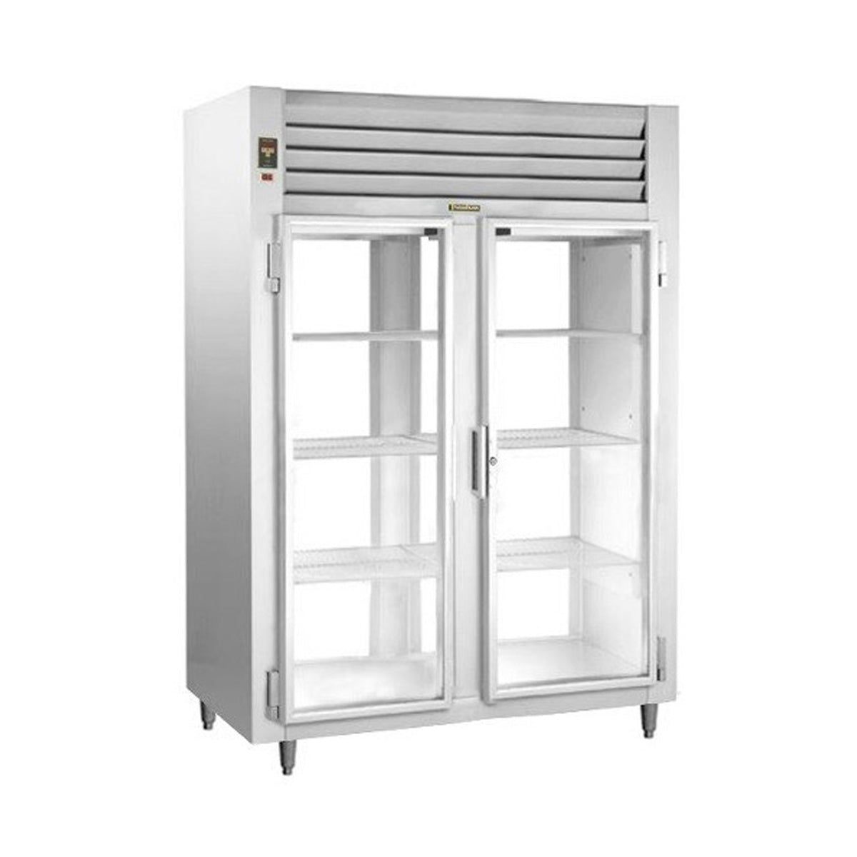 Traulsen RHT226WPUT-FHG 58-Inch Pass-Thru Glass Door Refrigerator — 4 Doors