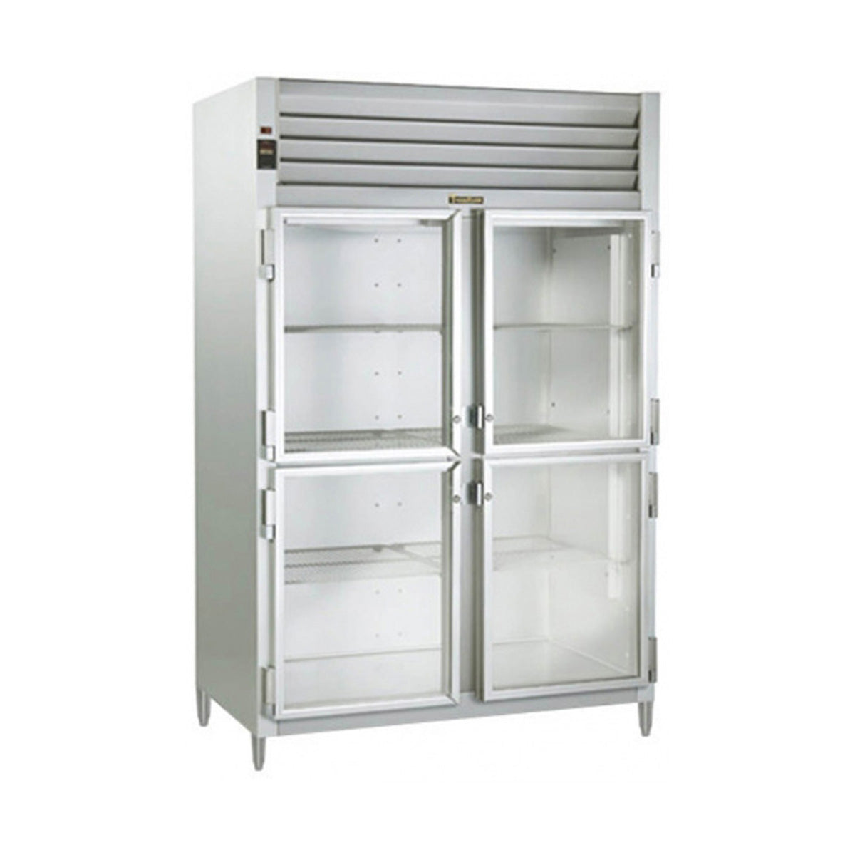Traulsen RHT232N-HHG 52.13-Inch Reach-In Remote Glass Door Refrigerator — 4 Doors