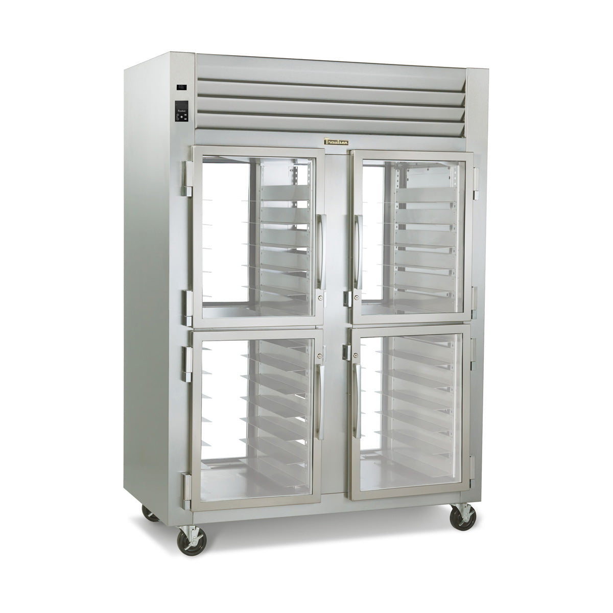 Traulsen RHT232NP-HHG 52.13-Inch Pass-Thru Remote Glass Door Refrigerator — 8 Doors