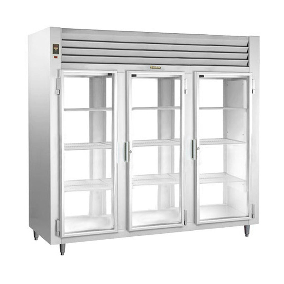 Traulsen RHT332NPUT-FHG 76.31-Inch Pass-Thru Glass Door Refrigerator — 6 Doors