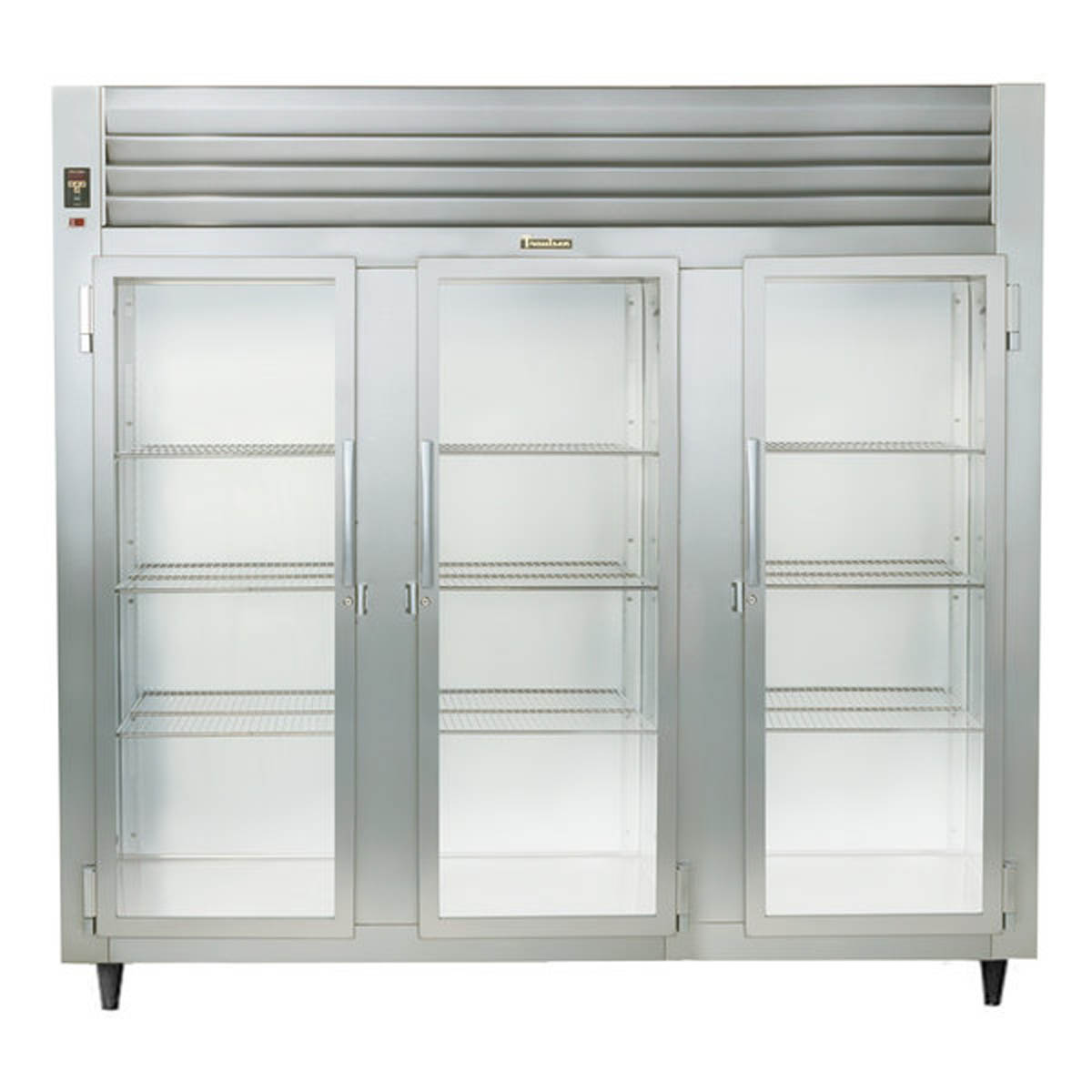 Traulsen RHT332NUT-FHG 76.31-Inch Reach-In Glass Door Refrigerator — 3 Doors