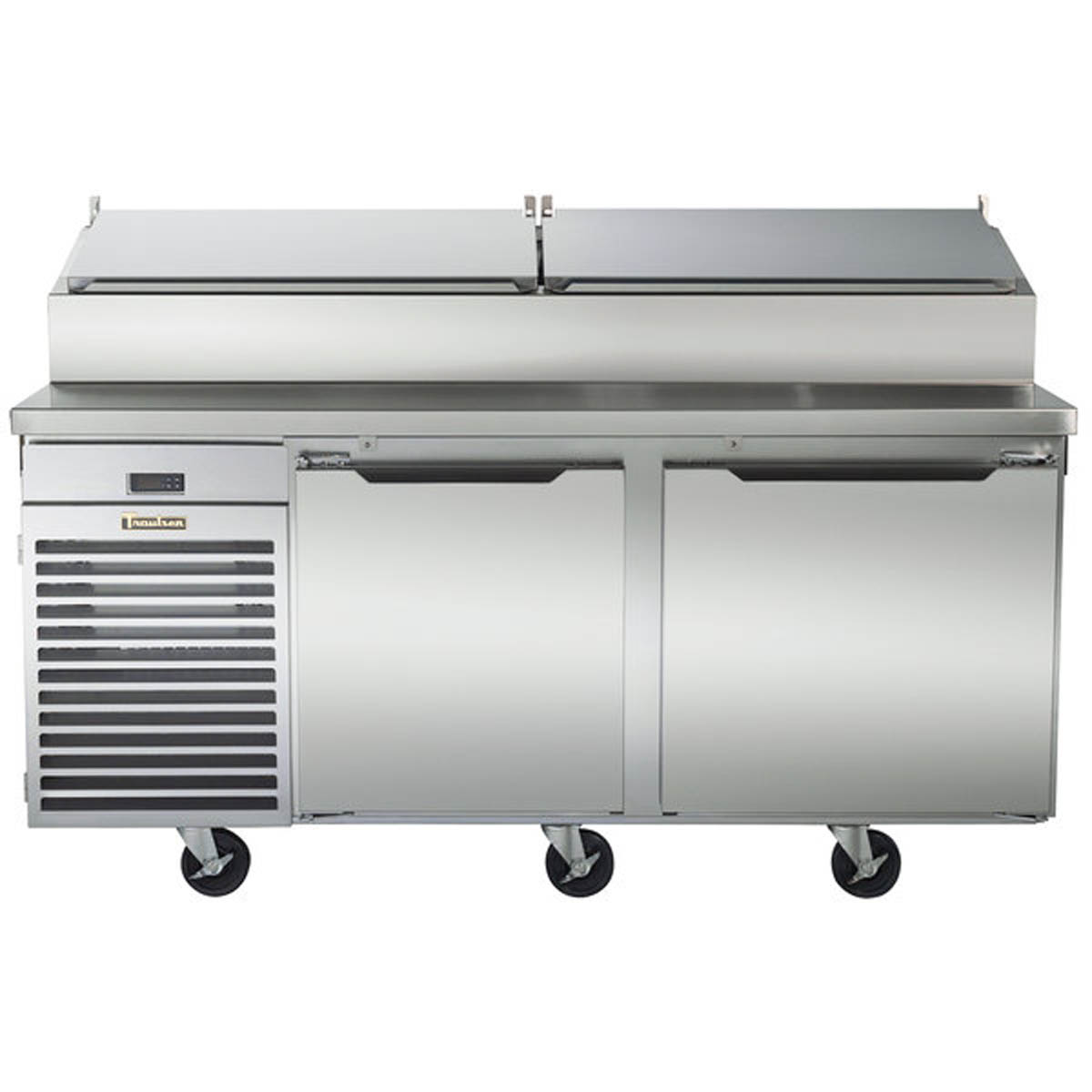 Traulsen TS072HT 72-Inch Pizza Prep Table, 2 Doors, 10-Pan Rail