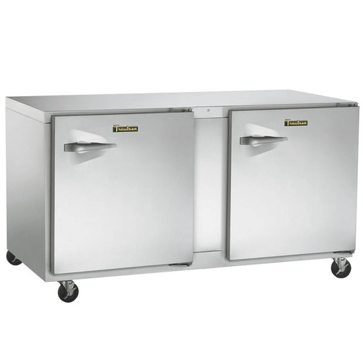 Traulsen UHT48-RR-SB 48-Inch 2-Door Undercounter Refrigerator