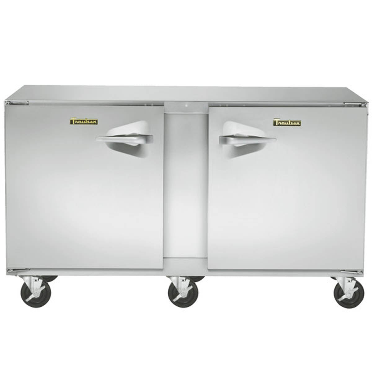 Traulsen UHT60-LR-SB 60 in. Two-Door Undercounter Refrigerator