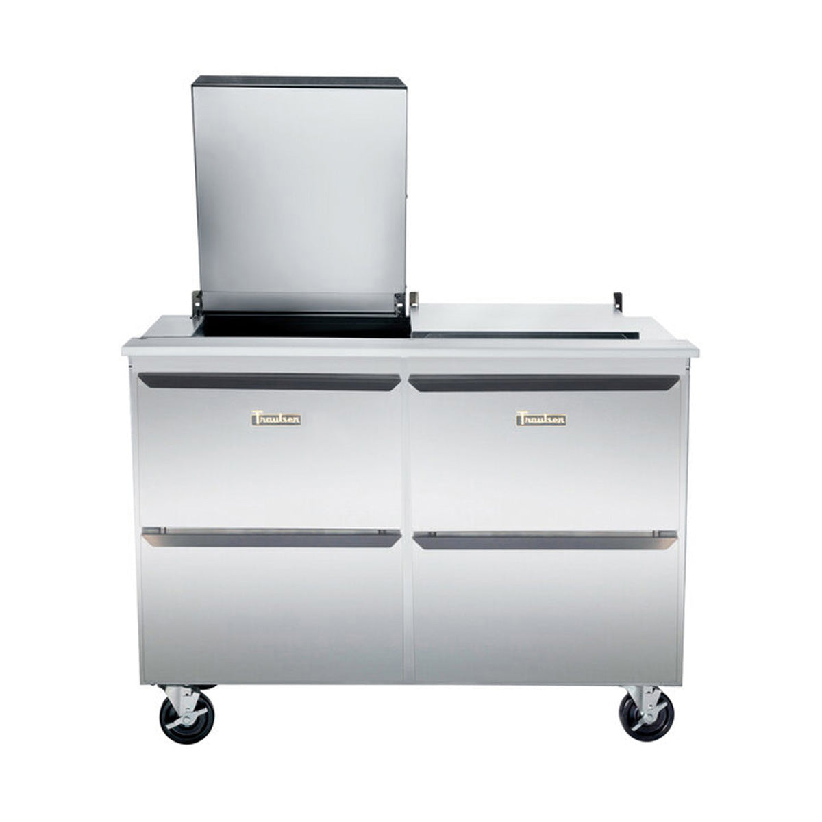 Traulsen UST7224-DD-SB 72-Inch 24-Pan Drawer Sandwich and Salad Prep Refrigerator