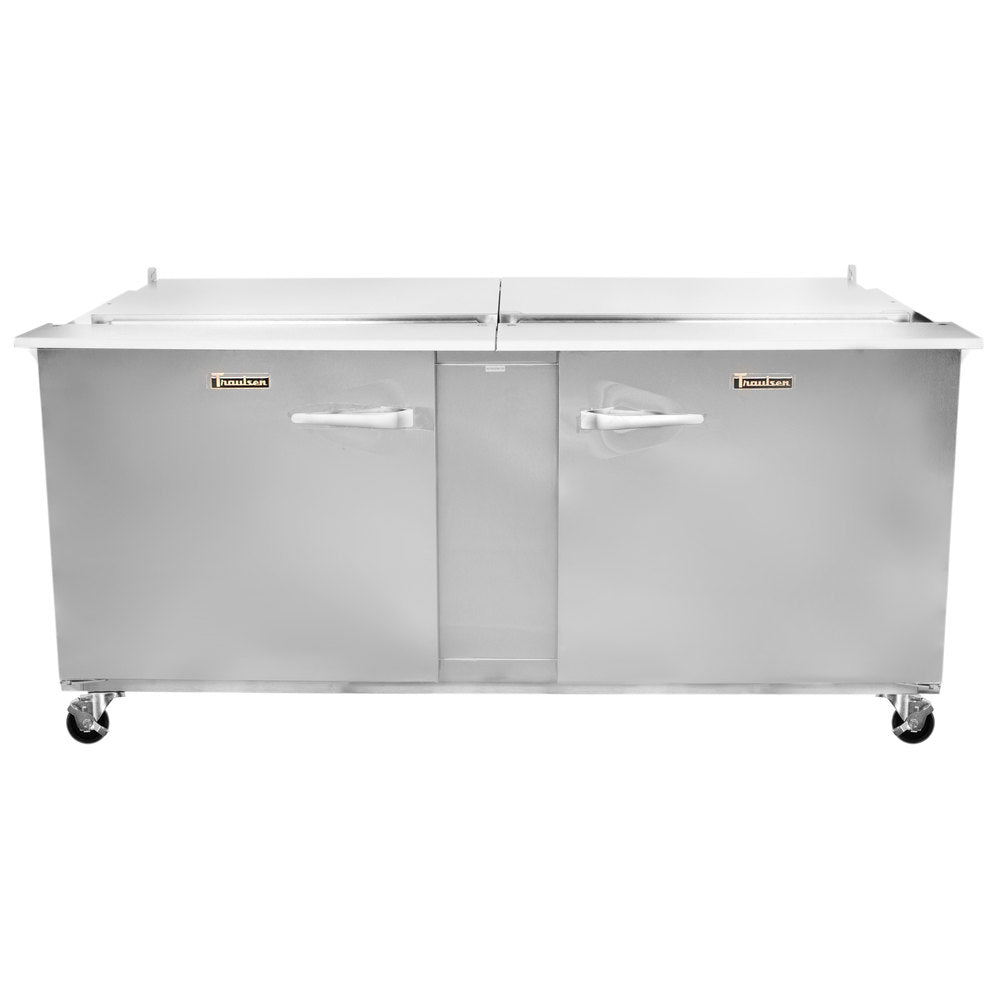 Traulsen UST7224-RR 72-Inch 24-Pan Door Sandwich and Salad Prep Refrigerator