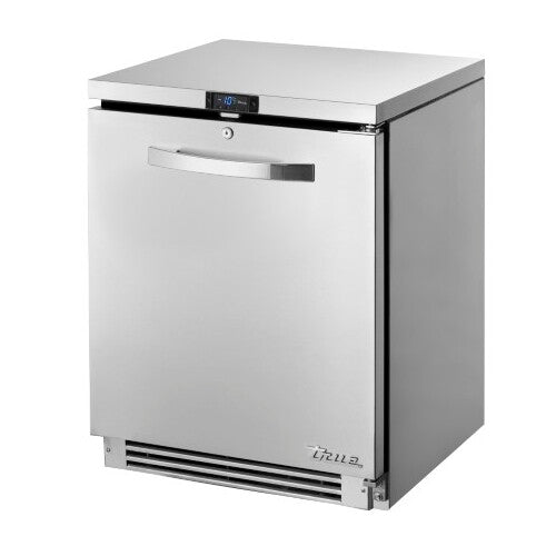 True TUC-24F-HC~SPEC3 1-door undercounter freezer, front angle view