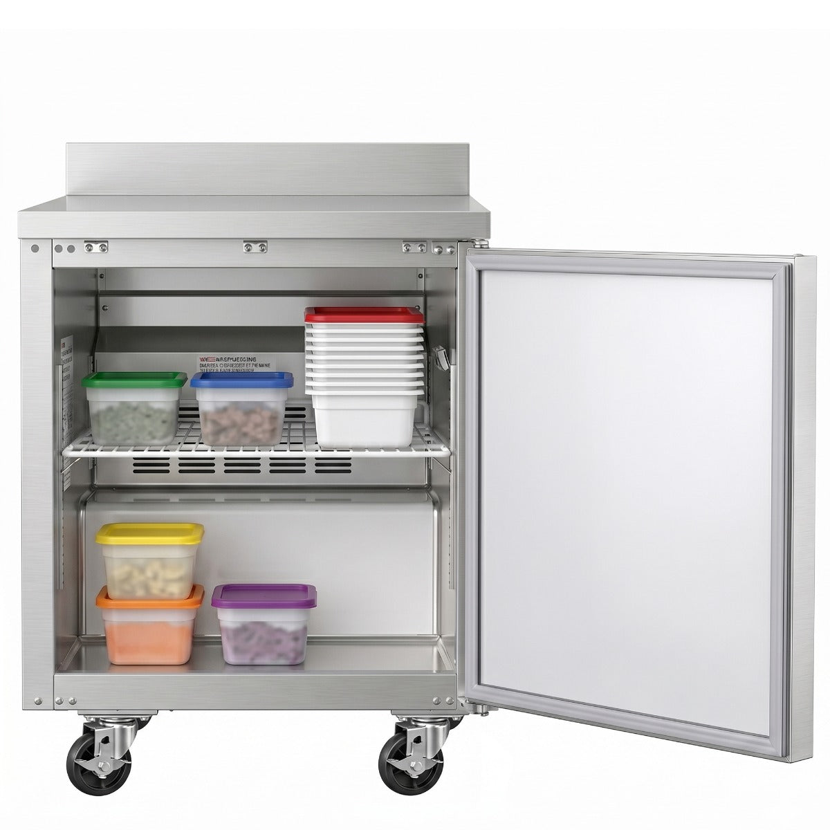Coldline UC-27R-BS 27" Worktop Refrigerator with Backsplash
