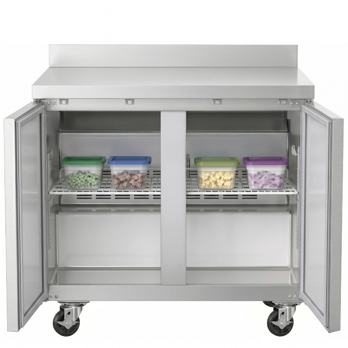 Coldline UC-36R-BS 36" Worktop Refrigerator with Backsplash