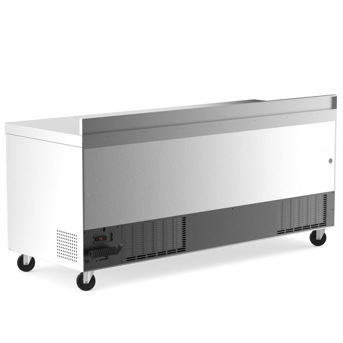 Coldline UC-72R-BS 72" Worktop Refrigerator with Backsplash