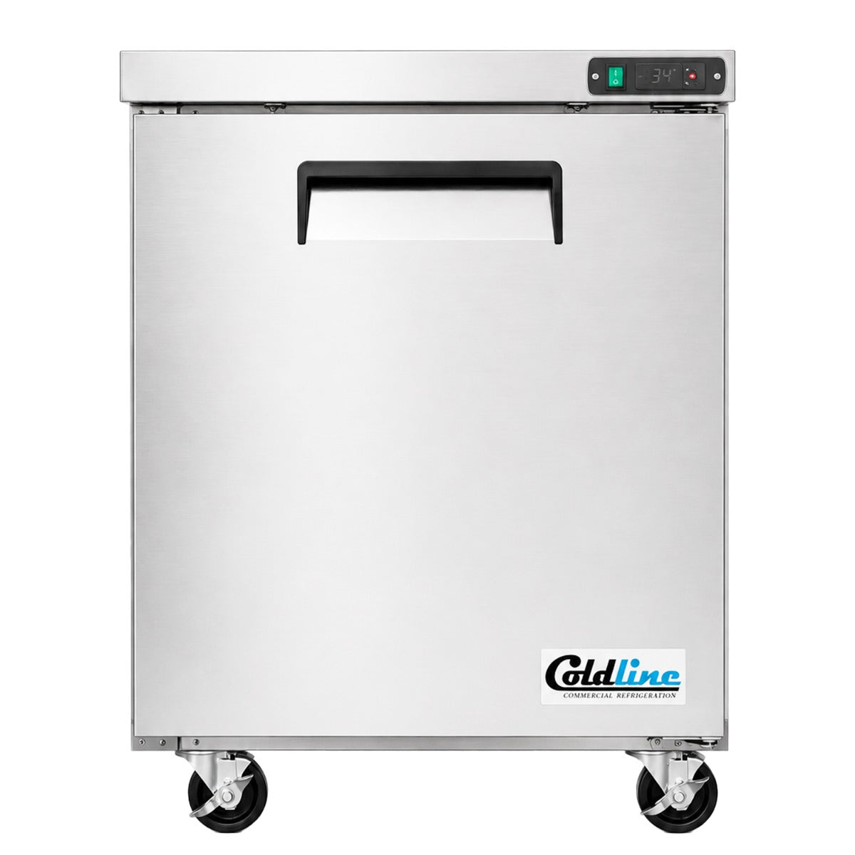 Coldline UCN-29F 29" Narrow Depth Undercounter Worktop Freezer