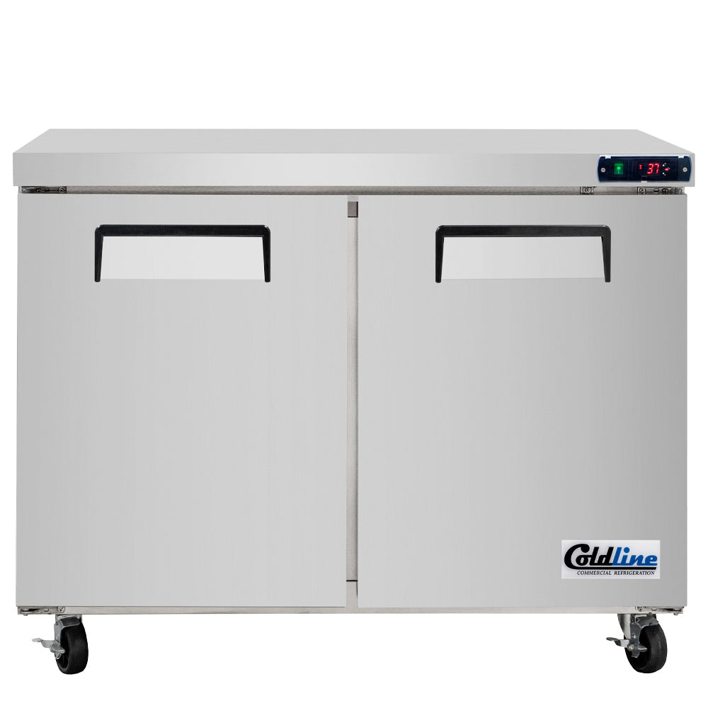 Coldline UCN-48R 48" Narrow Depth Undercounter Worktop Refrigerator