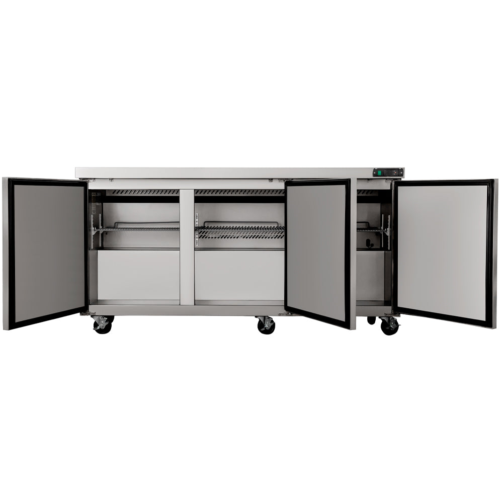 Coldline UCN-72R 72" Narrow Depth Undercounter Worktop Refrigerator