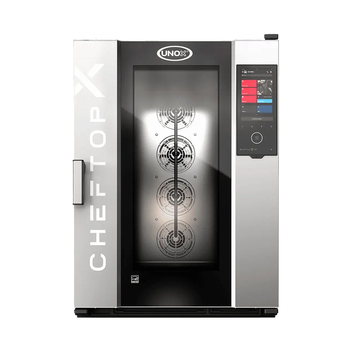 UNOX XADA-1011-GXLS-ET CHEFTOP-X Digital.ID 10 GN 1/1 Gas Combi Oven