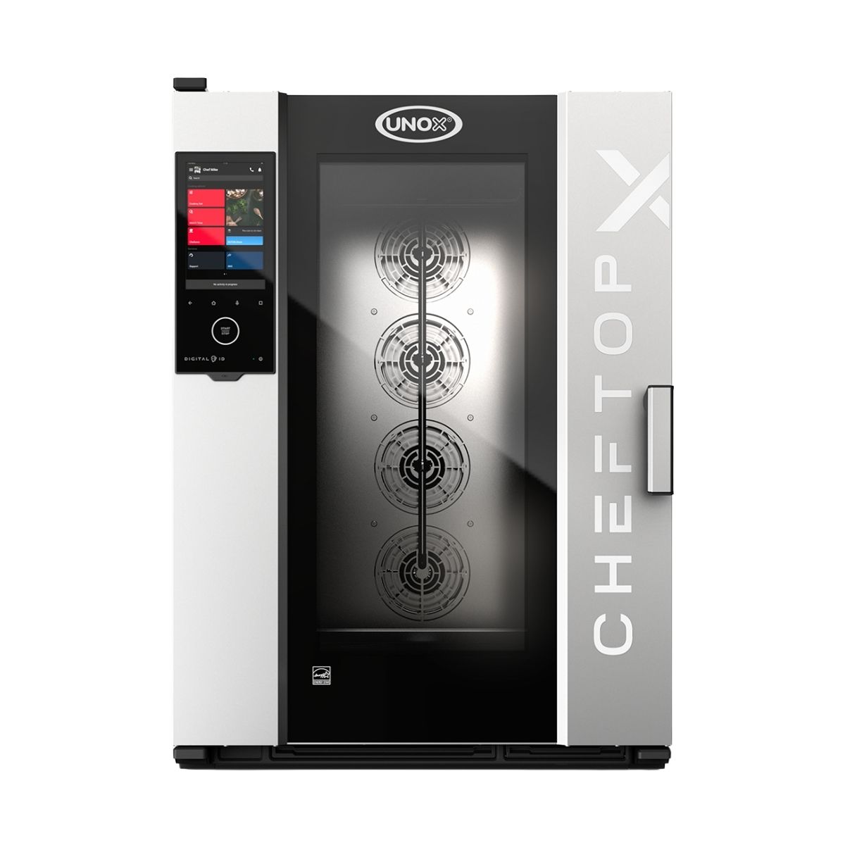 UNOX XADA-10FS-EXRS CHEFTOP-X Digital.ID 10 Full-Size Electric Combi Oven