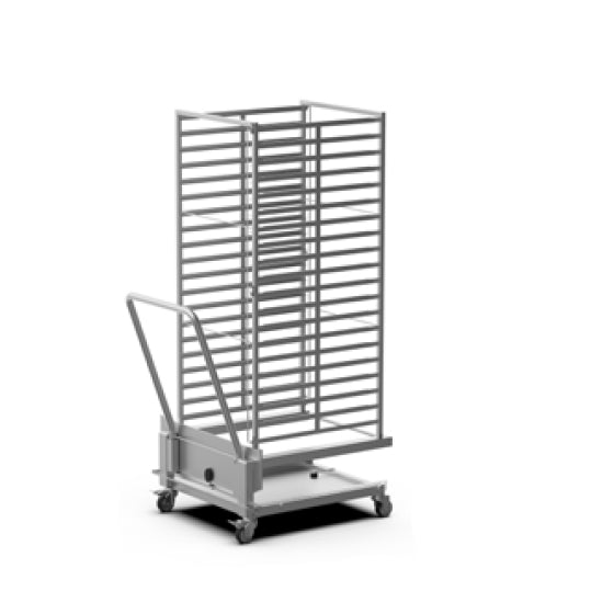 UNOX XEVTL-2021 Commercial Oven Pan Trolley, 20 GN 2/1 Configuration