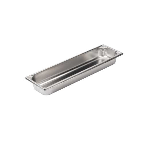 Vollrath 30522 Super Pan Food Pan, 1/2 Size Long, 2-1/2" Deep, 3.8 Qt, 22 Gauge, Stainless Steel — Case of 6 pieces