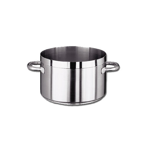 Vollrath 3206 Induction Sauce Pot, 23 Qt 14" Dia., 18-10 Steel, Clad Bottom, Welded Handles
