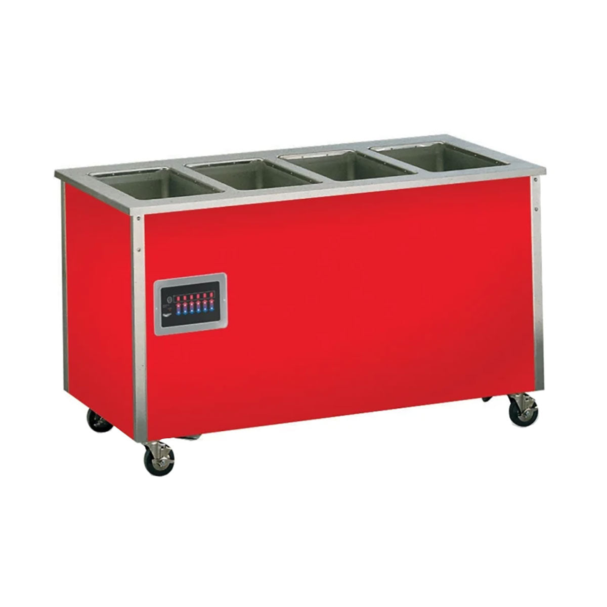 Vollrath 37050 74" 4-Series Signature Server Electric (5) Well Hot Food Serving Counter