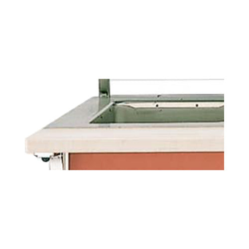 Vollrath 37562-2-O Operator Side- Cutting Board - Ada 4-Series Signature Server with Stainless Steel Countertops