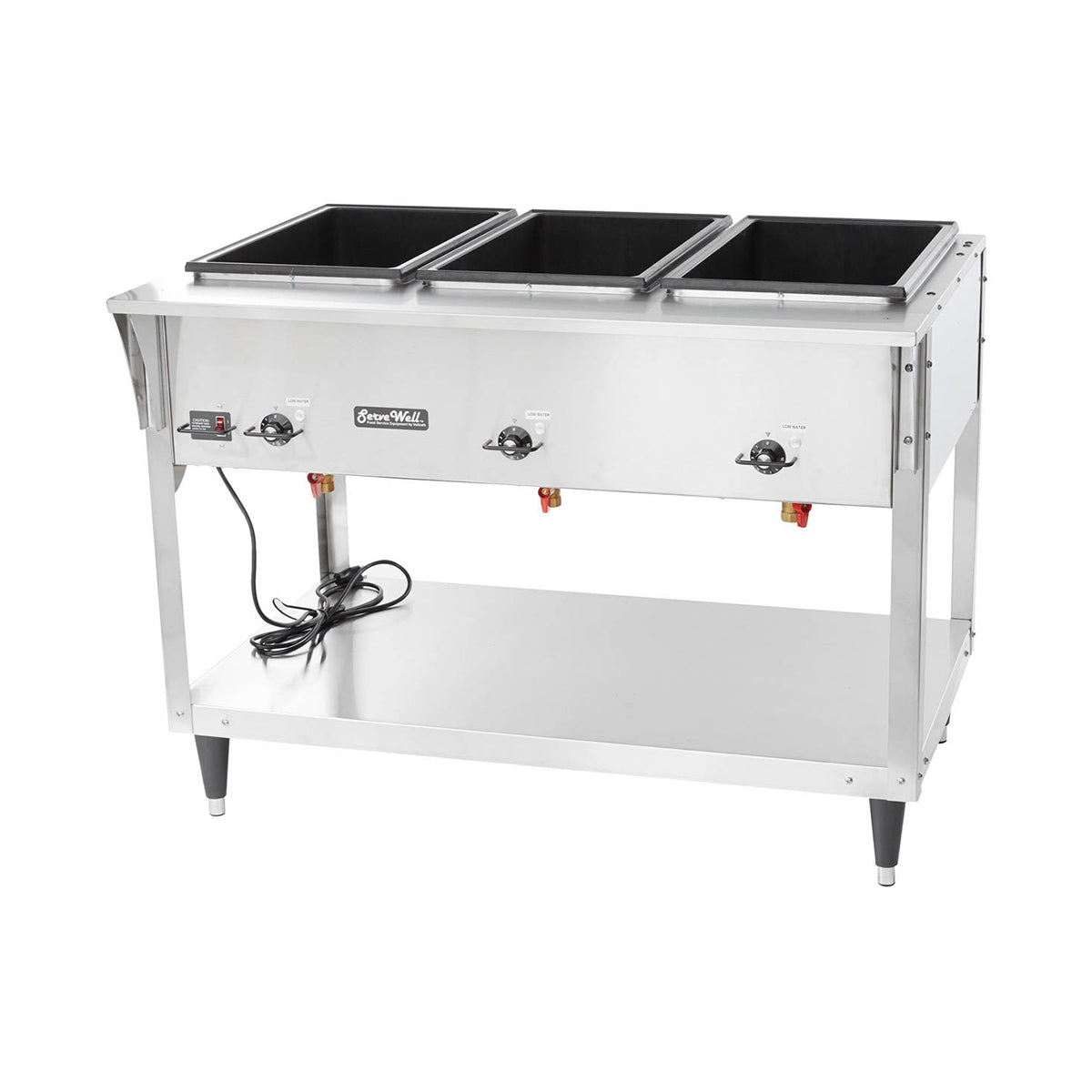 Vollrath 38217 46"Servewell Electric (3) Sealed Well SL-Hot Food Table