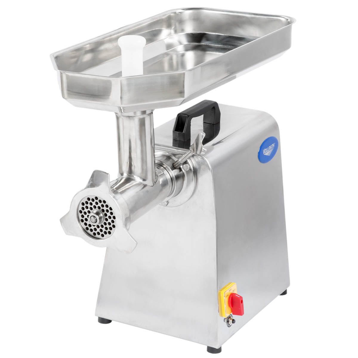 Vollrath 40744 Electric Meat Grinder, #22 Hub, 528 lbs/hr, 1.5 HP 110V, 2-1/4" Chute, Sausage, 1/8" & 5/16" Plates