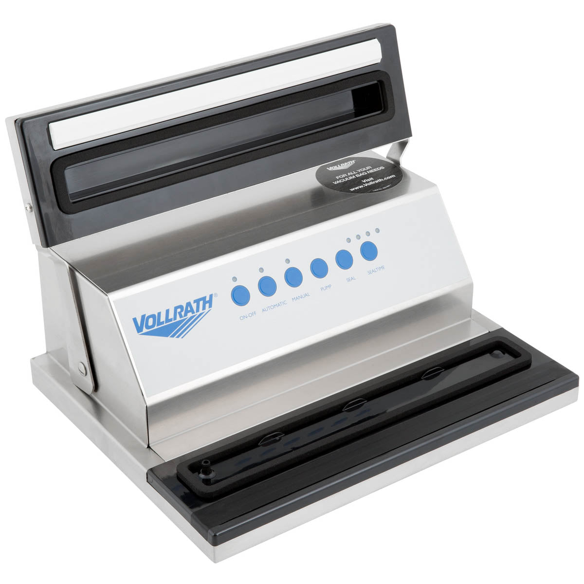 Vollrath 40858 Countertop External Vacuum Packaging Machine with 12-3/16" Seal Bar