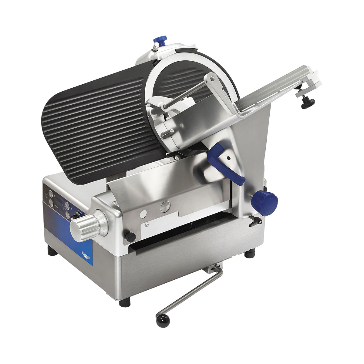 Vollrath 40954 Automatic Meat Slicer - 12" Blade, Gravity Feed, 3/4 HP, 120V, 22-5/8"W x 29-5/8"D x 24-7/8"H, Plate