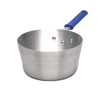 Vollrath 434312 Sauce Pan, 3.75-Quart, 8.75" Tapered Aluminum, Riveted Handle, NSF Certified — Case of 6 pieces