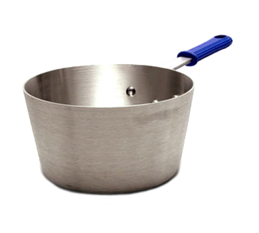 Vollrath 434512 5.5-Quart Tapered Sauce Pan, 10.13" Aluminum, Riveted Handle, NSF, Made In USA — Case of 6 pieces