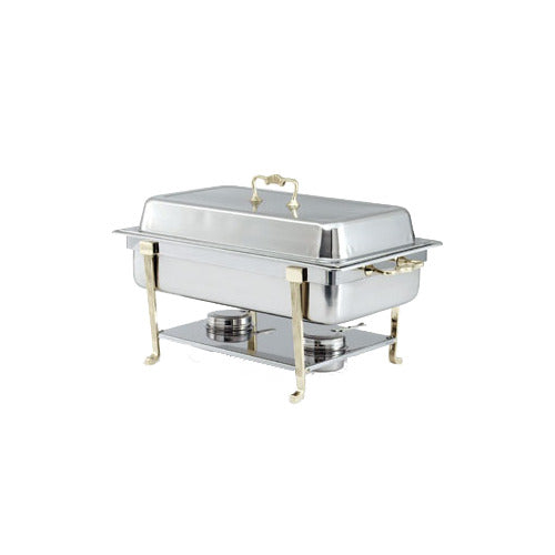 Vollrath 46059 Water Pan, Full Size, Stainless Steel with Mirror Finish, Dripless, NSF, Made in USA — Case of 2 pieces