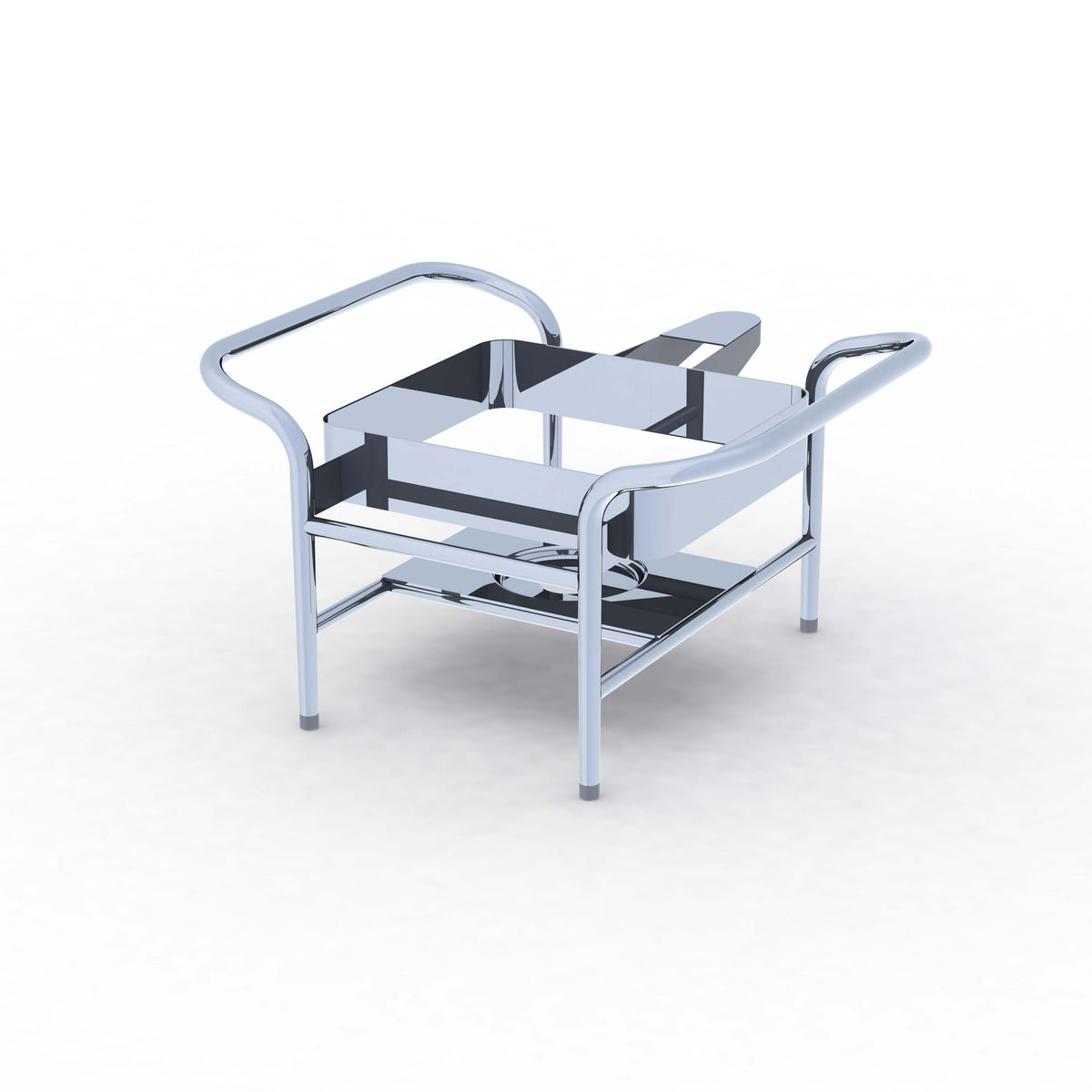 Vollrath 4644055 Chafer Stand - 2/3-Size Mirage, Fits Fuel Cups, Heater/Warmers, Steel