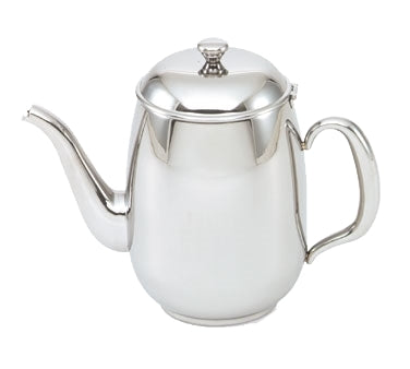 Vollrath 46596 Orion Coffee Server, 68 Oz (2.0 L), 7-11/16"H, Stainless Steel, Gooseneck Spout