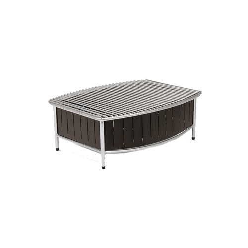 Vollrath 4667575 Station - Chafing Griddle & Wire Grill, 21" x 16" x 7-1/2", Black Aluminum/Steel