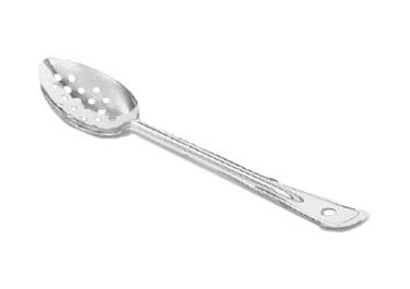 Vollrath 46962 Perforated Serving Spoon, 11" Stainless Steel, Non-Insulated Handle - 1 Each — Case of 12 pieces