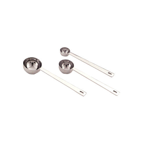 Vollrath 47077 Measuring Spoon, 2-Tbsp (30 ml), 6-3/4" Long, Round, Type 304 18/8 Stainless Steel, Stamped Capacity — Case of 24 pieces