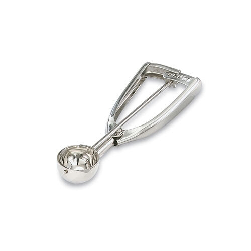 Vollrath 47159 Disher, Round Bowl, Size 60, 9/16 Oz Capacity, Stainless Steel, Squeeze Handle — Case of 12 pieces