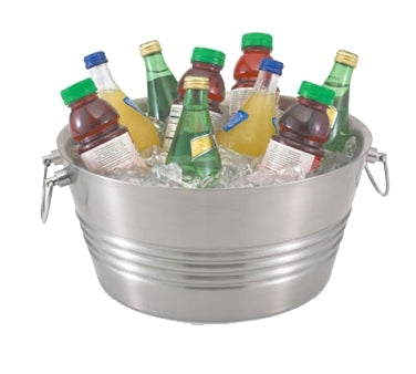 Vollrath 47226 Round Tabletop Beverage Bin, Small, 10 Quart, Conical Shaped