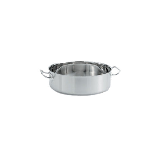 Vollrath 47762 Intrigue Brazier/Casserole, 24-Qt 18" Dia, Stainless/Aluminum Bottom, Induction